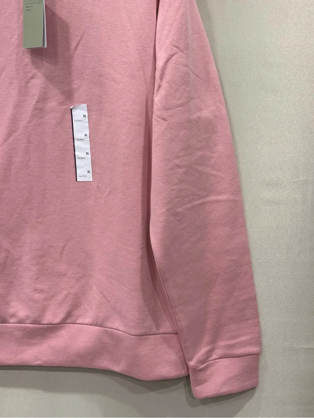 Goodfellow & Co Mens Pink Crewneck Sweatshirt Fleece Pullover Size XL New